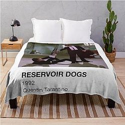 Pantone Reservoir Dogs Throw Blanket