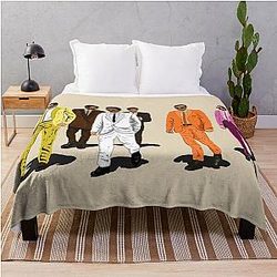 Reservoir Dogs Coloring Book Throw Blanket