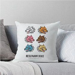Reservoir Dogs Alternative Movie Poster Throw Pillow