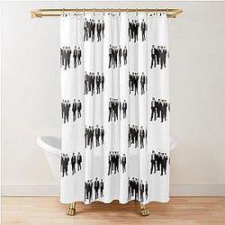 Reservoir Dogs Walking Shower Curtain