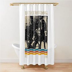 Retro Reservoir Dog Shower Curtain