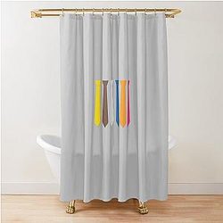 Reservoir Dogs Minimalist Shower Curtain