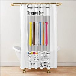 Reservoir Dogs Minimalist Movie Poster Shower
