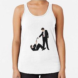 Reservoir Dogs Shoot Out Racerback Tank Top