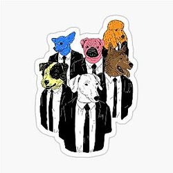 Real Reservoir Dogs sticker