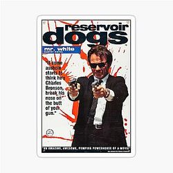Reservoir Dogs Mr. White Sticker
