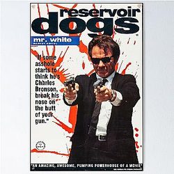 Reservoir Dogs Mr White Poster