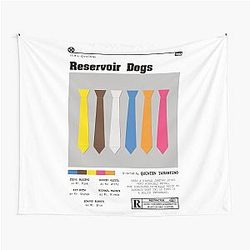 Reservoir Dogs Minimalist Movie Poster Tapestry