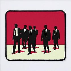 Reservoir Dogs Poster Design Mouse Pad