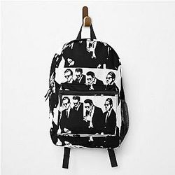 Reservoir Dogs, black and white backpack