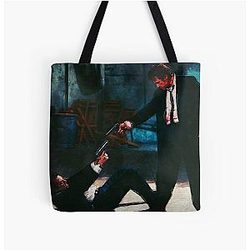 Reservoir Dogs Watercolor All Over Print Tote Bag