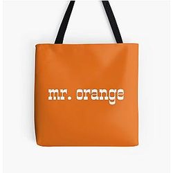 Mr. Orange design for fans Reservoir Dogs All Over Tote Bag