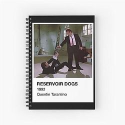Pantone Reservoir Dog Spiral Notebook