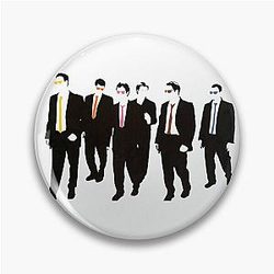 Reservoir Dogs with colored ties and glasses
