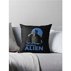 Resident Alien Retro Gift Throw Pillow