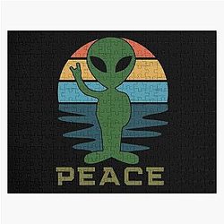 Bravery Based On Comics Resident Alien Series Gift For Fans Jigsaw Puzzle