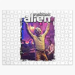 Resident Alien Series Perfect Christmas Gift Fan Jigsaw Puzzle