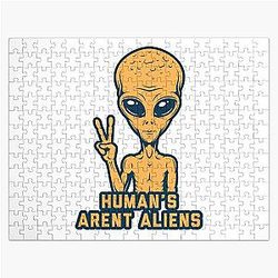 Resident Alien Perfect Christmas Gift Fan Jigsaw Puzzle