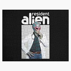 RESIDENT ALIEN Gift Fan Jigsaw Puzzle