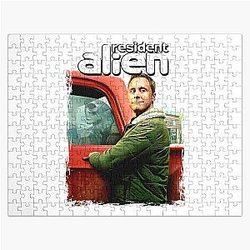 Resident Alien Series Art Perfect Christmas Gift Fan Jigsaw Puzzle
