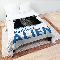 Resident Alien Print Comforter