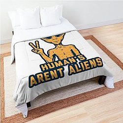 Resident Alien Perfect Christmas Gift Fan Comforter
