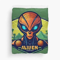 Resident Alien, Alien Lover Duvet Cover