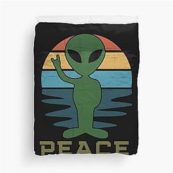 Bravery Based on Comics Strong Alien Series Gift for Fans Duvet Cover