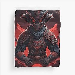 Strong Alien Duvet Cover