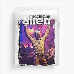 Resident Alien Series Perfect Christmas Gift Fan Duvet Cover