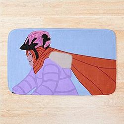 Sahar Resident Alien Bike Bathroom Mat