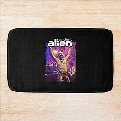 Bravery Based on Comics Strong Alien Funny Bath Mat