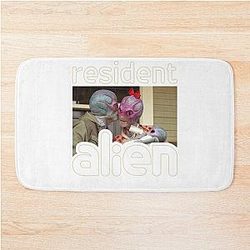 Resident Alien Prime Edition Graphic Christmas Gift Fan Bath Mat