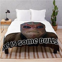 Resident Alien Throw Blanket