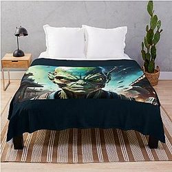 Resident Alien War Theme Throw Blanket