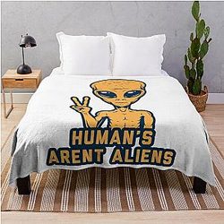 Resident Alien Perfect Christmas Gift Fan Throw Blanket