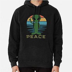 Bravery Based Comic Strong Resident Alien Series Gift for Fans Pullover Hoodie