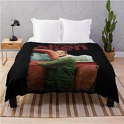Resident Alien Graphic Xmas Gift Fan Throw Blanket