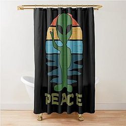 Strong Resident Alien Series Gift for Fans Shower Curtain