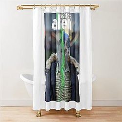 RESIDENT ALIEN This is Some Bullshit Shower Curtain
