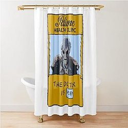 Resident Alien
The Doctor Is Alien Perfect Xmas Gift Fan Shower Curtain