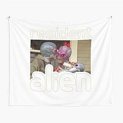 Resident Alien Prime Edition Graphic Perfect Christmas Gift Fan Tapestry