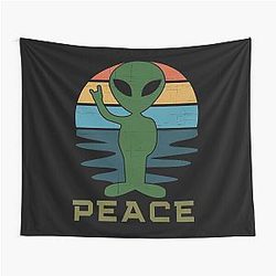 Bravery Based On Comics Series Strong Alien Gift For Fans Tapestry