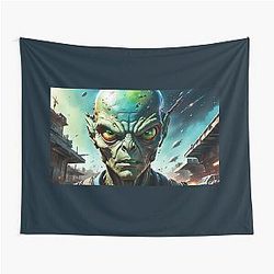 Resident Alien War Tapestry