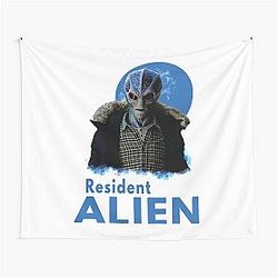 Resident Alien Print Perfect Christmas Gift Tapestry