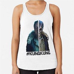 Resident Alien - KUNG FAN Racerback Tank Top