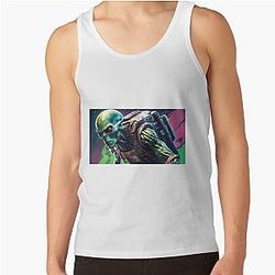 Resident Alien war theme Tank Top