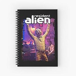 Resident Alien series Graphic Xmas Gift Notebook