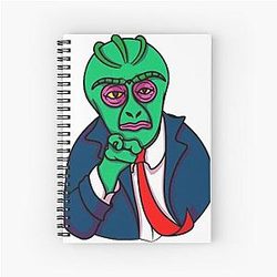 President Spiral Notebook 
Resident Alien