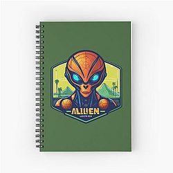 Resident Alien, Alien Lover Spiral Notebook
